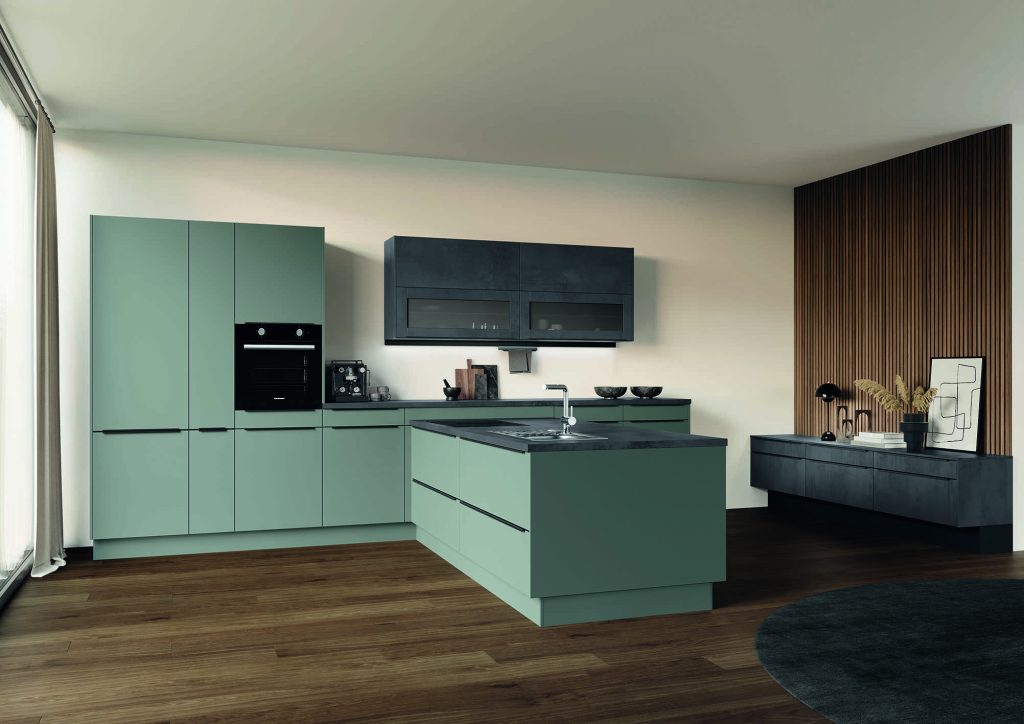 Cuisine en L eucalyptus