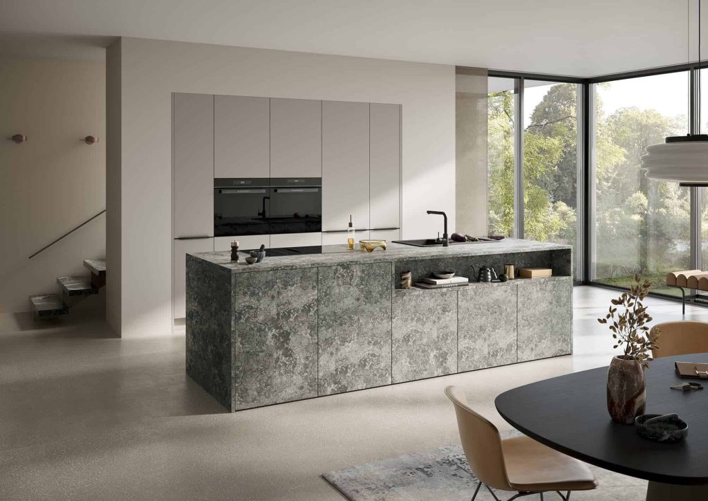 cuisine design granit